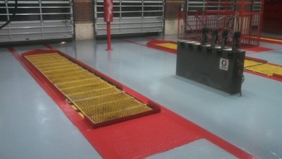 epoxy coating shop floor