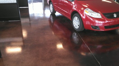 stained concrete